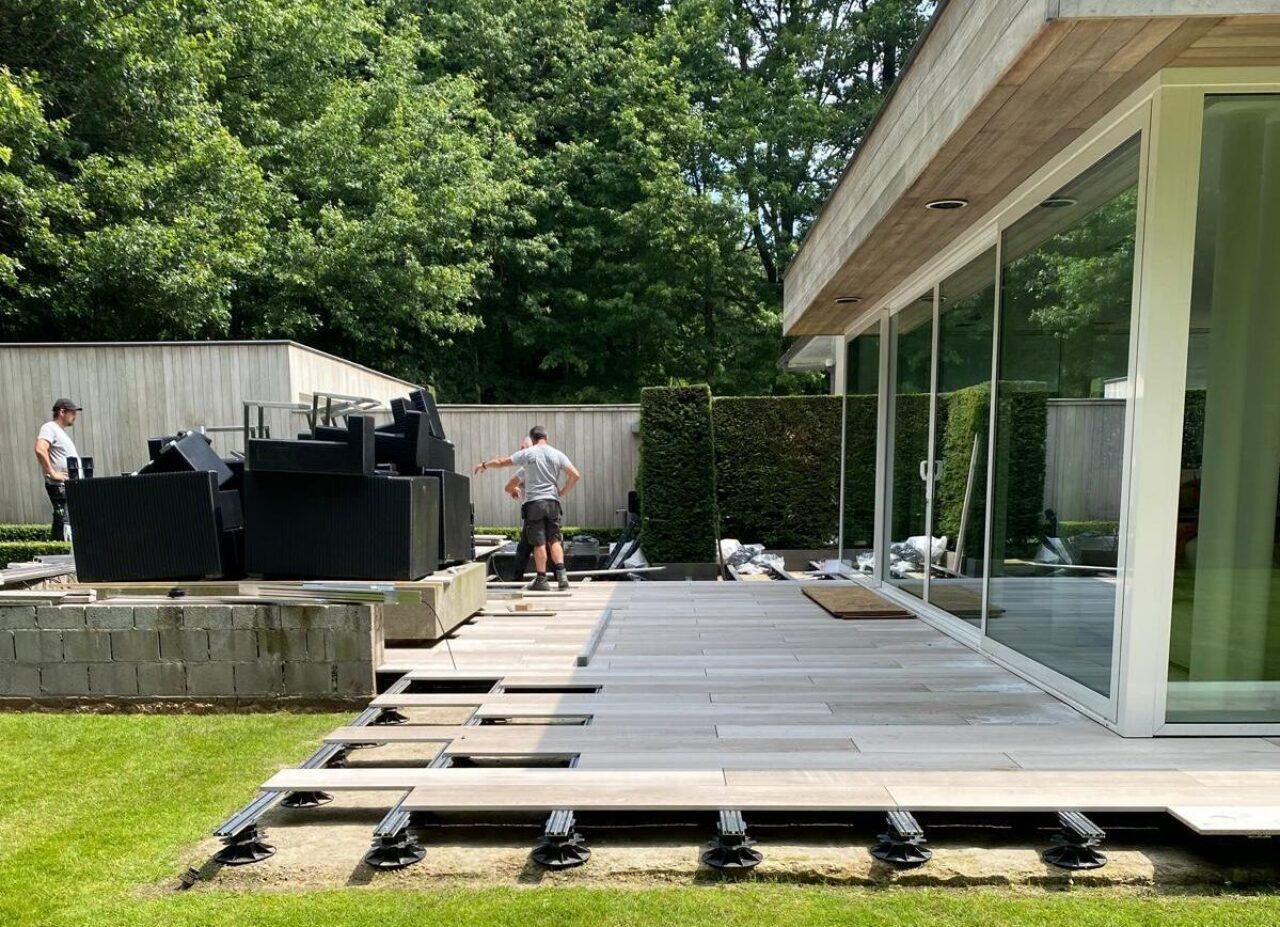 Privat-Terrasse in Aalter