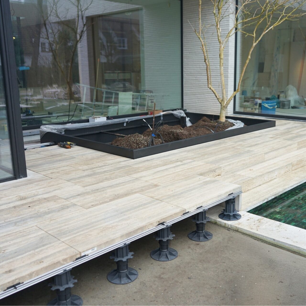 Privat-Terrasse in Knokke
