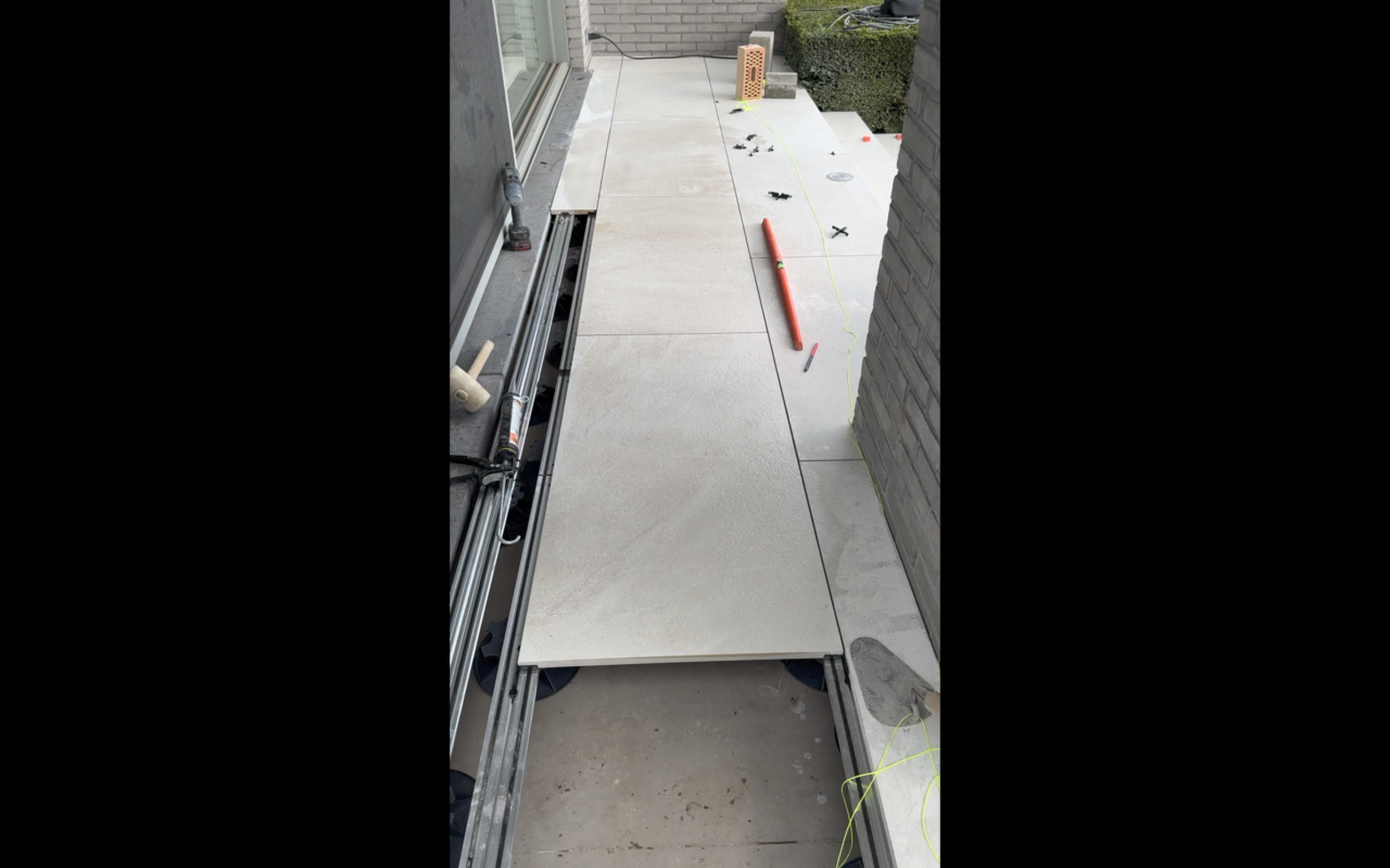 Privatterrasse in Herzele