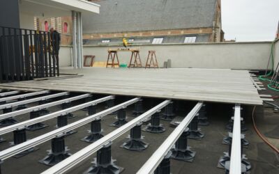 Private terrace in Kortrijk